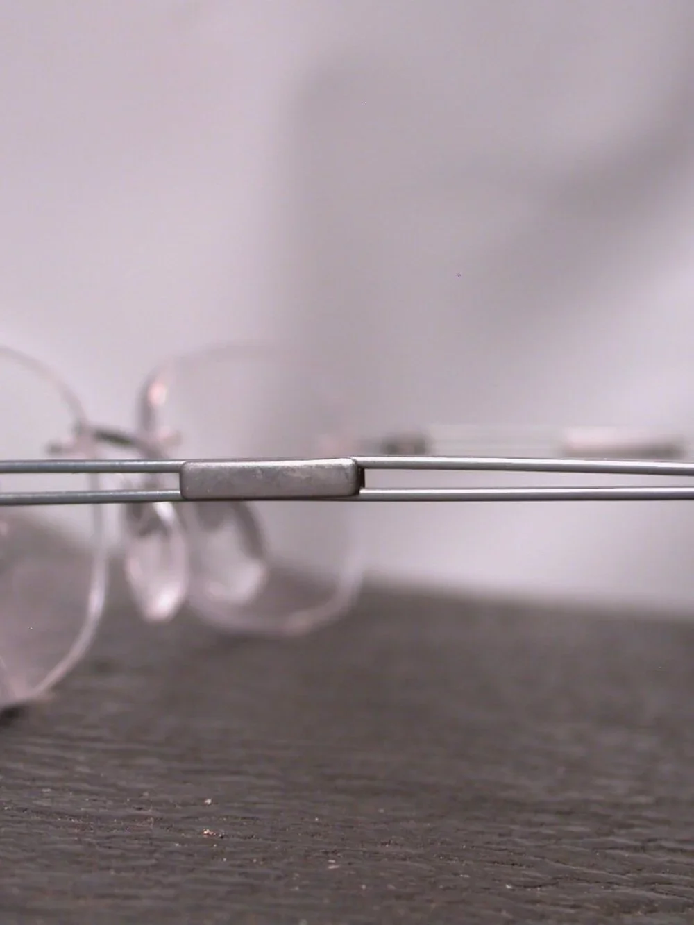 Silhouette Titan Frameless Light Blue Green Wire Eyeglasses Made in Austria